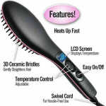 Simply Straight Ceramic Hair Straightening Electric Brush Hair Comb Straightener Magic As Seen on TV