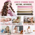 Tivlon Heatless Hair Curls, Heatless Curling Rods, No Heat - No Perm - No Damage to Hair - Overnight Curls Blowout, Heat Free