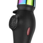 INFINITIPRO BY CONAIR Rainbow Titanium 1.25-Inch to 3/4-Inch Tapered Curling Wand CD353