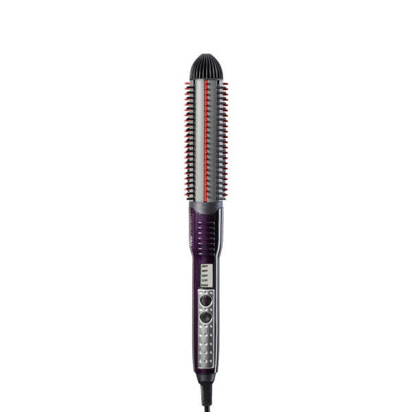 InfinitiPRO by Conair Nano Tourmaline Ceramic Hot Air Brush, 1.25" Hot Curl Brush BC3NWP