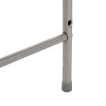 Mainstays 3-Shelf Over the Toilet Steel Freestanding Storage Shelf Unit, Silver, Holds up to 30 lb Capacity