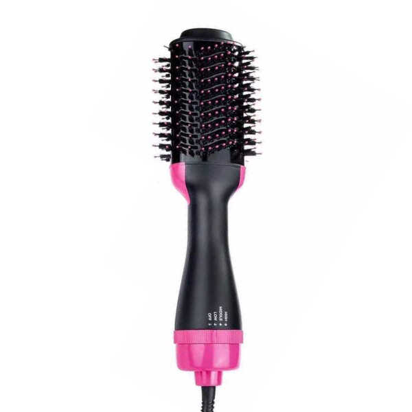HQinX Hair Dryer Brush,Hot Air Brush,4 in 1 One Step Hair Dryer and Styler Volumizer with Negative Ion for Drying, 3 Heating