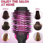 DEISNGB Professional Hair Dryer Brush, Hot Air Brush, One Step Hair Dryer & Hot Air styler for Hair Salon, Blowing