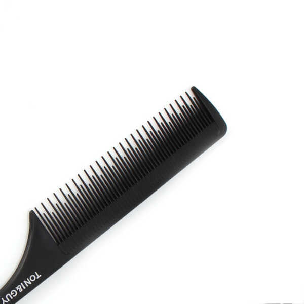 MANNYA Professional Fine-tooth Metal Pin Hairdressing Portable Hair Styling Rat Tail Comb