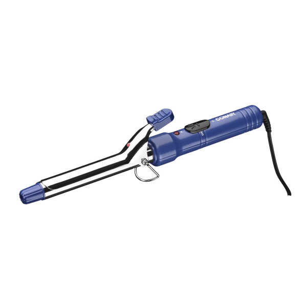 Conair Curly Curls Professional 0.75" Titanium Spring Hair Curling Iron, Blue, CD35N