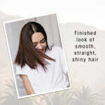 Conair Wild Primrose Professional 1" Ceramic Flat Iron Hair Straightener, Brown, Model CS650