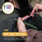 6 Pcs Pointed Tail Comb Parting Rat Teasing Combs Anti-static Hair Plastic Brush