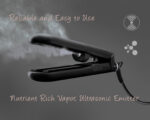 Kim Kimble 1&rdquo Conditioning Vapor Infused Flat Iron &ndash Special Ceramic Dual Heat Setting, Strengthens & Adds Volume to
