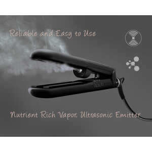 Kim Kimble 1&rdquo Conditioning Vapor Infused Flat Iron &ndash Special Ceramic Dual Heat Setting, Strengthens & Adds Volume to