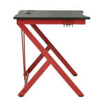 Quest for PC Gaming, Computer Desk With Charging Station, Cup And Headphone Holder