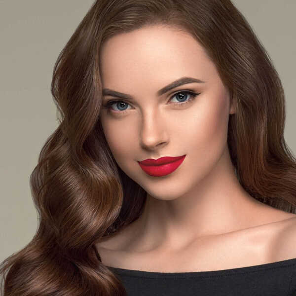 KISS Red Tourmaline Ceramic Hair Dryer with 4 Additional Styling Attachments, 1875 Watts, Red