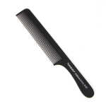 MANNYA Professional Fine-tooth Metal Pin Hairdressing Portable Hair Styling Rat Tail Comb