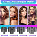 Hair Rollers set, Self Grip Hair Rollers for Long Medium Short Hair, ELASO Jumbo Large medium Hair Curlers