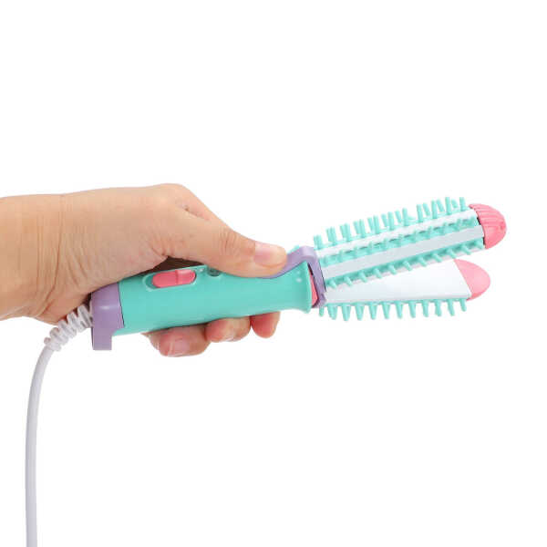 Electric Hair Styler Curler Curling Irons Dryers Travel Hair Straightener Ceramic Hair Curler Hot Brush Back to School Gifts