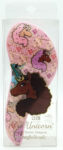 Afro Unicorn Unique Divine Magical Detangle Hairbrush Blue
