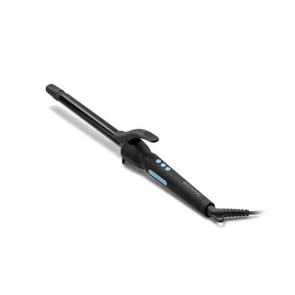 Bio Ionic Long Barrel Styler, 1.25" Curling Iron, Curling Wand, Adjustable Heat Hair Curler