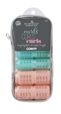 ROLLERS SELF GRIP ASST 12PK