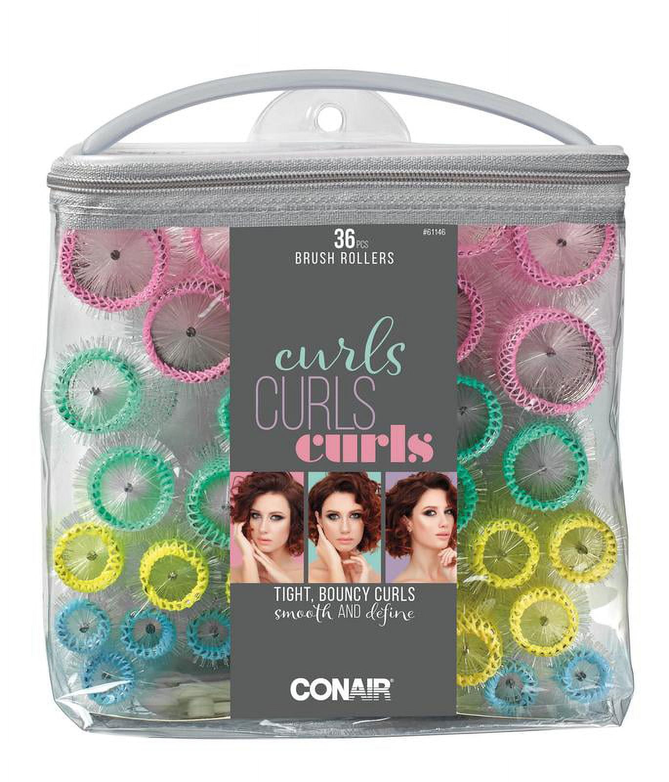 Conair Brush Rollers, 36 ct