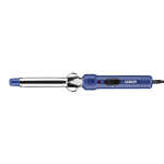 Conair Curly Curls Professional 0.75" Titanium Spring Hair Curling Iron, Blue, CD35N