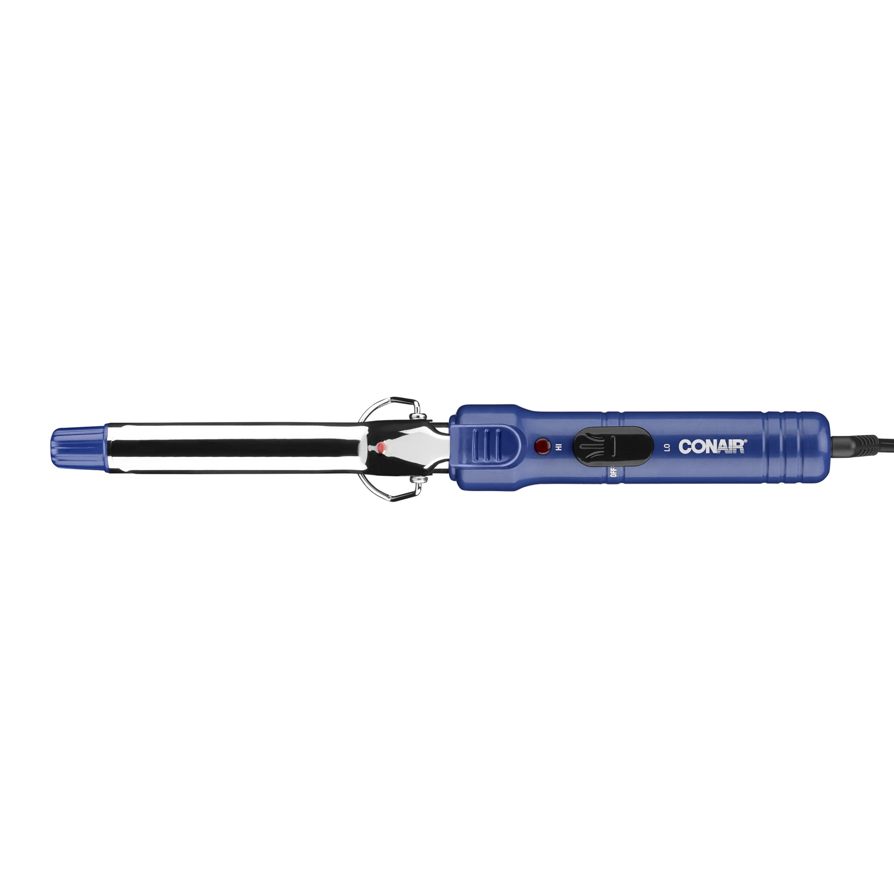 Conair Curly Curls Professional 0.75" Titanium Spring Hair Curling Iron, Blue, CD35N