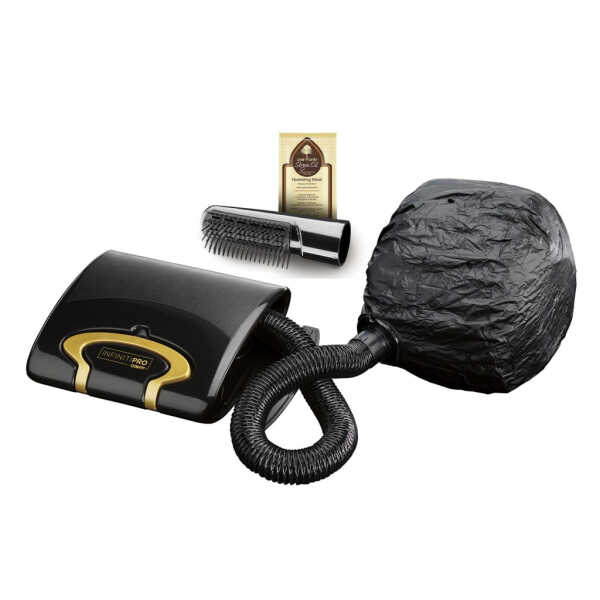 Conair InfinitiPRO Conditioning Soft Bonnet Hair Dryer with Hot Air Vent Brush Attachment