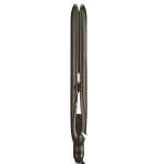 Conair Wild Primrose Professional 1" Ceramic Flat Iron Hair Straightener, Brown, Model CS650