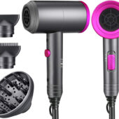 Hairspower Ionic Hair Dryer - Powerful 1800W, Frizz-Free Technology, Travel-Friendly Design