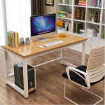 Hoffree 43 inch Computer Desk Home Writing Desk Office Furniture Computer Table Study Writing Table Workstation Modern Simple PC
