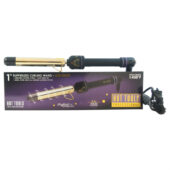 Hot Tools Pro Artist 24K Gold Curling Wand Iron | Long Lasting, Defined Curls (1 in)