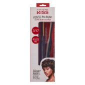 KISS PENCIL Pro Styler Ultra-Slim Flat Iron, 3.7&rdquo x 0.3&rdquo Ceramic Tourmaline Plates