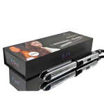 Liselle Beauty Products Salon Magic Pro Flat Iron - Titanium Plates, LCD Display, Adjustable Heat 450&degF