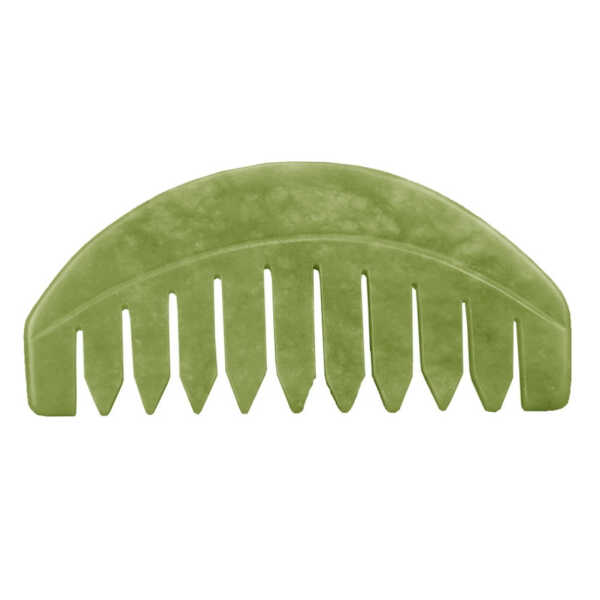 Massage Comb Crimper Hair Tool Body Scraping Jade Hairbrush Scraper Head Board Scalp Combs Man