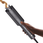 TYMO CURLPRO Automatic Curling Iron, Rotating Hair Curler for Lasting Beach Waves, 500M Ionic, Dual Voltage & Lightweight, 1