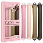 Tivlon Heatless Hair Curls, Heatless Curling Rods, No Heat - No Perm - No Damage to Hair - Overnight Curls Blowout, Heat Free