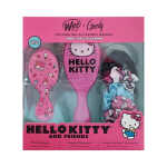 Wet Brush Hello Kitty Womens Girls Hair Detangler Brush Set And Scrunchies