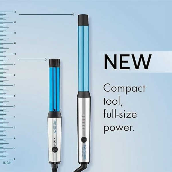 BaBylissPRO Nano Titanium 1" Compact Curling Wand