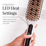 Remington Shine Therapy Heated Straightening Brush