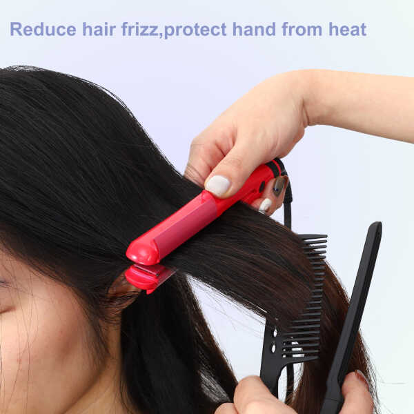 Unique Bargains Hair Straightening Comb Heat Resistance Home Straightener Styling Comb