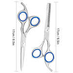 Hair Cutting Scissors Thinning Teeth Shears Set Professional Barber Hairdressing Texturizing Salon Razor Edge Scissor Japanese