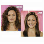 Simply Straight Ceramic Hair Straightening Electric Brush Hair Comb Straightener Magic As Seen on TV