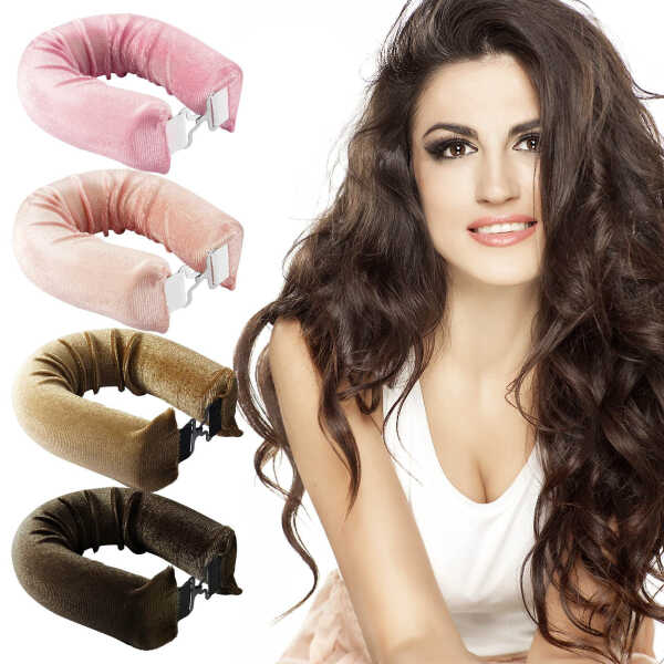 Tivlon Heatless Hair Curls, Heatless Curling Rods, No Heat - No Perm - No Damage to Hair - Overnight Curls Blowout, Heat Free