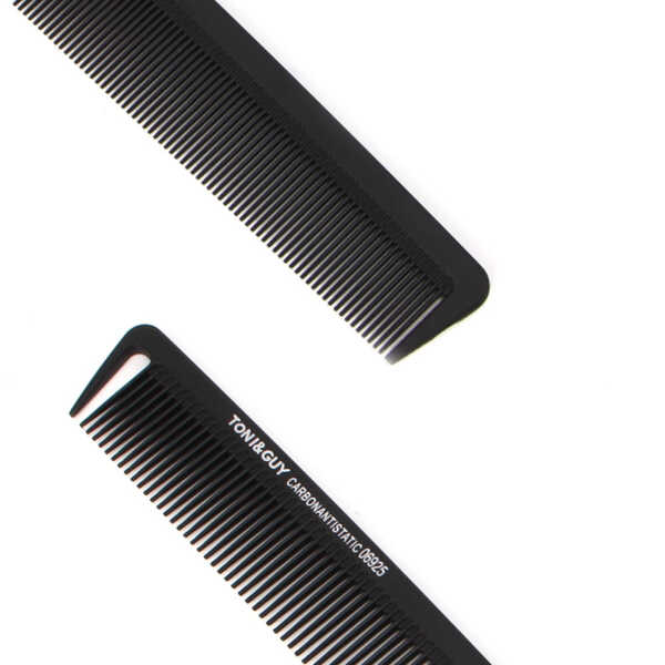 MANNYA Professional Fine-tooth Metal Pin Hairdressing Portable Hair Styling Rat Tail Comb