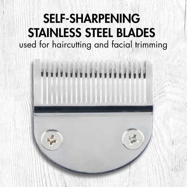 ConairMAN Barbershop Series Professional No-Slip Grip Haircut Kit, 20 Piece