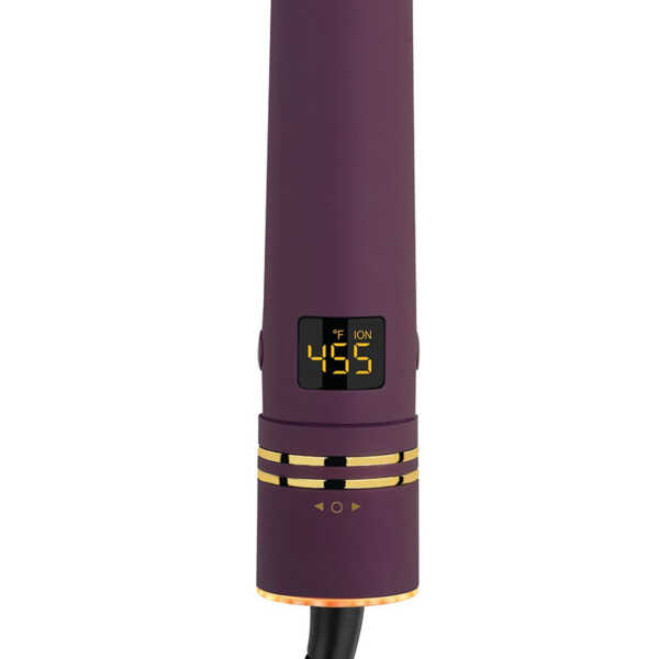Hot Tools Pro Artist Black Gold 1" Ionic Hair Flat Iron, Purple