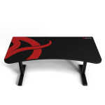 Arozzi Arena Gaming Desk Microfiber, Black