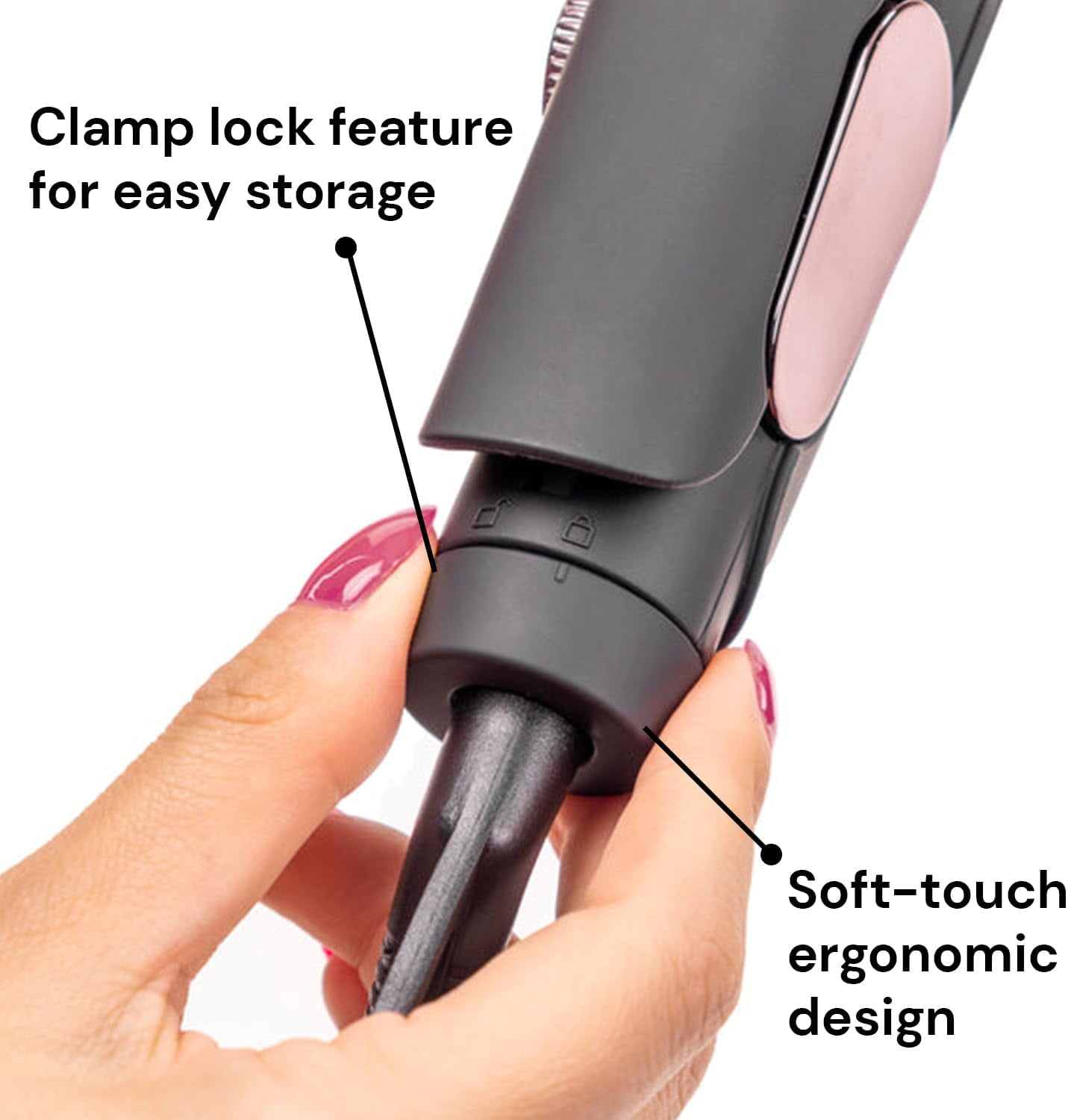 L'ange Hair Le Titane 2-in-1 Titanium Flat Iron Hair Straightener and Curler