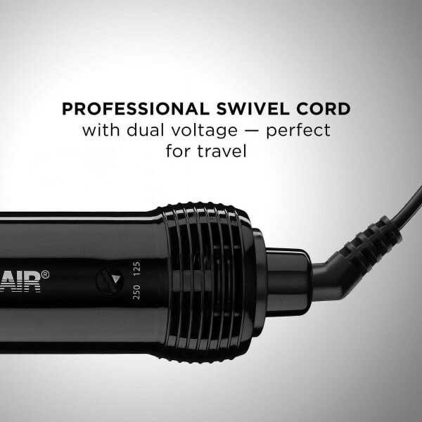 Conair 2-in-1 Hot Air Curling Combo, Includes 1.5-inch Curl Brush and 1.0-inch Aluminum Bristle Brush CD160NN
