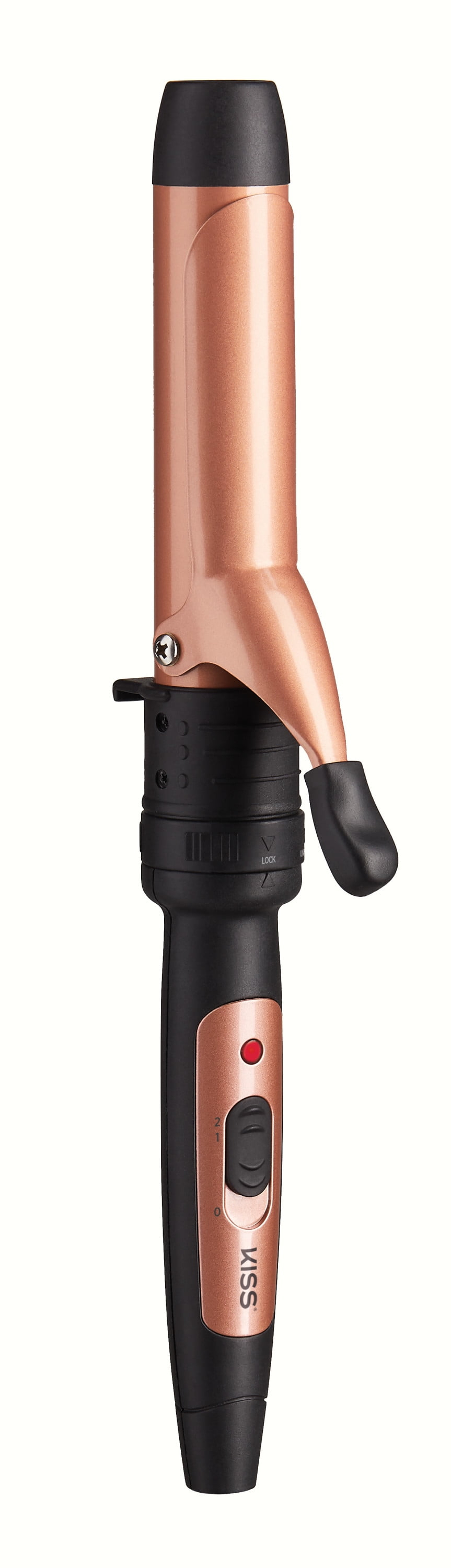 KISS Gold Edition 5-In-1 Interchangeable Curling Iron, Tourmaline Ceramic Wand