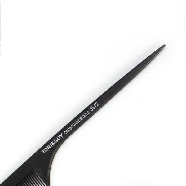 MANNYA Professional Fine-tooth Metal Pin Hairdressing Portable Hair Styling Rat Tail Comb
