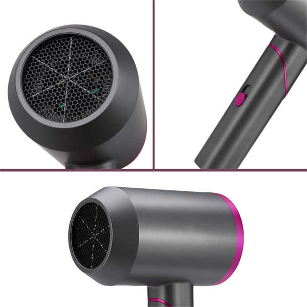 Hairspower Ionic Hair Dryer - Powerful 1800W, Frizz-Free Technology, Travel-Friendly Design